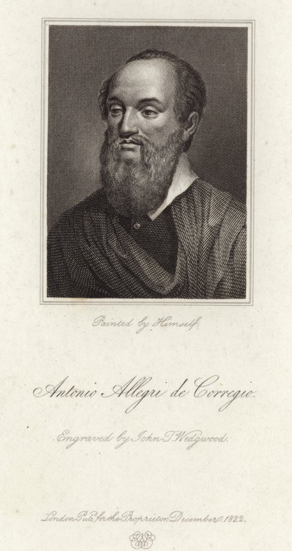 Antonio Allegri från Correggio av Antonio da Correggio