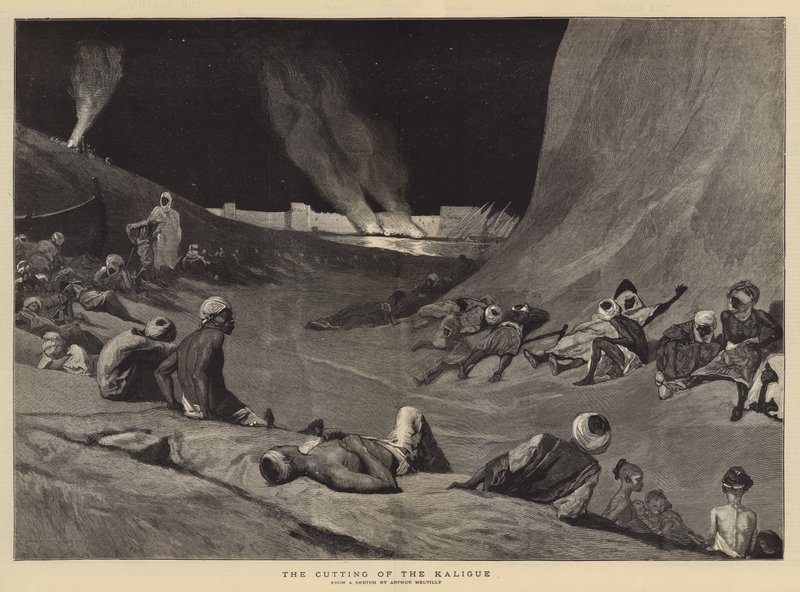 Skärningen av Kaligue av Arthur Melville