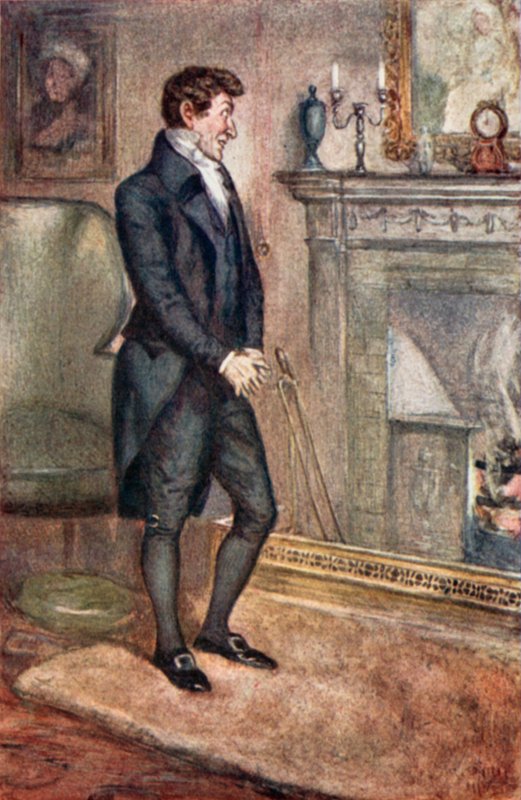Illustration till Emma av Jane Austen av Arthur Wallis Mills