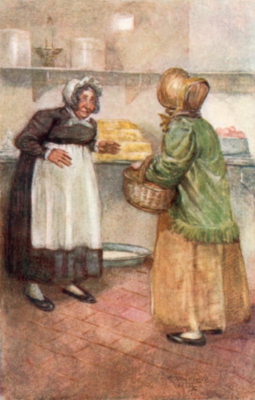 Illustration till Northanger Abbey av Jane Austen av Arthur Wallis Mills