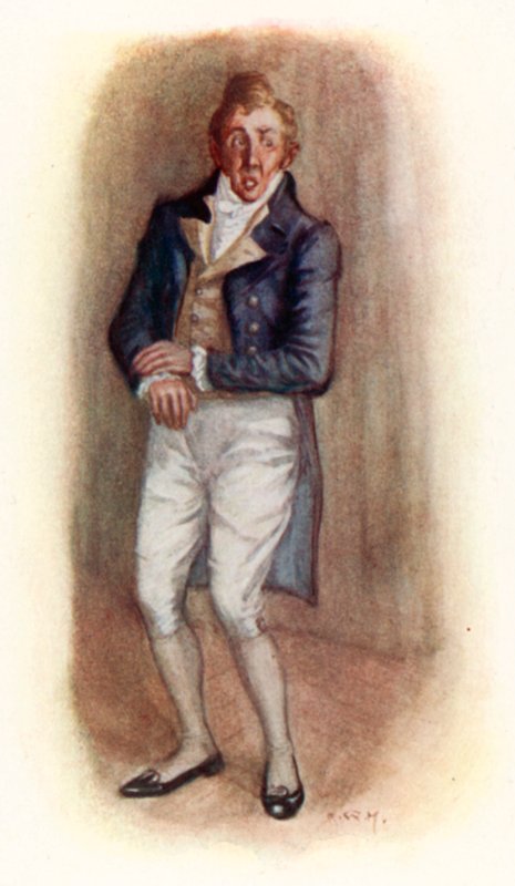 Illustration till Northanger Abbey av Jane Austen av Arthur Wallis Mills