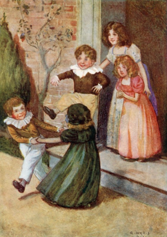 Illustration till Stolthet och fördom av Jane Austen av Arthur Wallis Mills