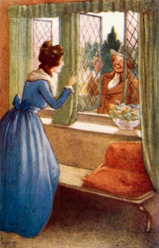 Illustration till Stolthet och fördom av Jane Austen av Arthur Wallis Mills