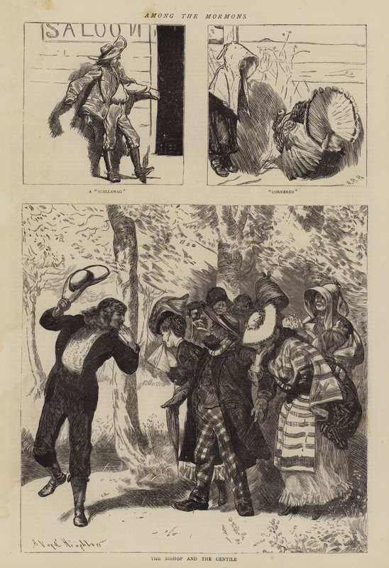 Bland mormonerna av Arthur Boyd Houghton