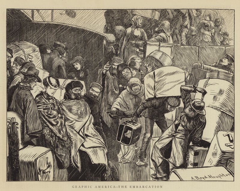 Grafiskt Amerika, ombordstigningen av Arthur Boyd Houghton