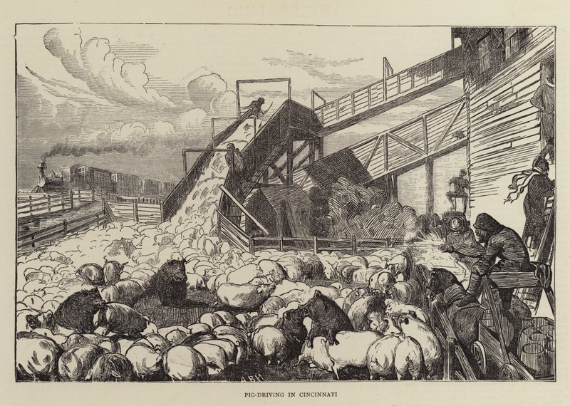 Griskörning i Cincinnati av Arthur Boyd Houghton