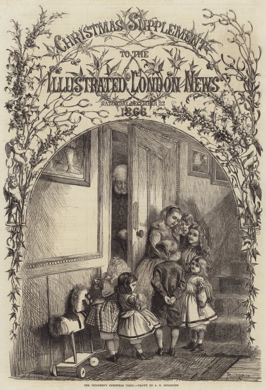 Barnens julsång av Arthur Boyd Houghton