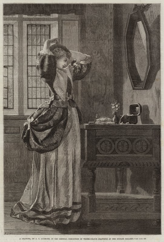 En teckning av Arthur C. H. Luxmoore