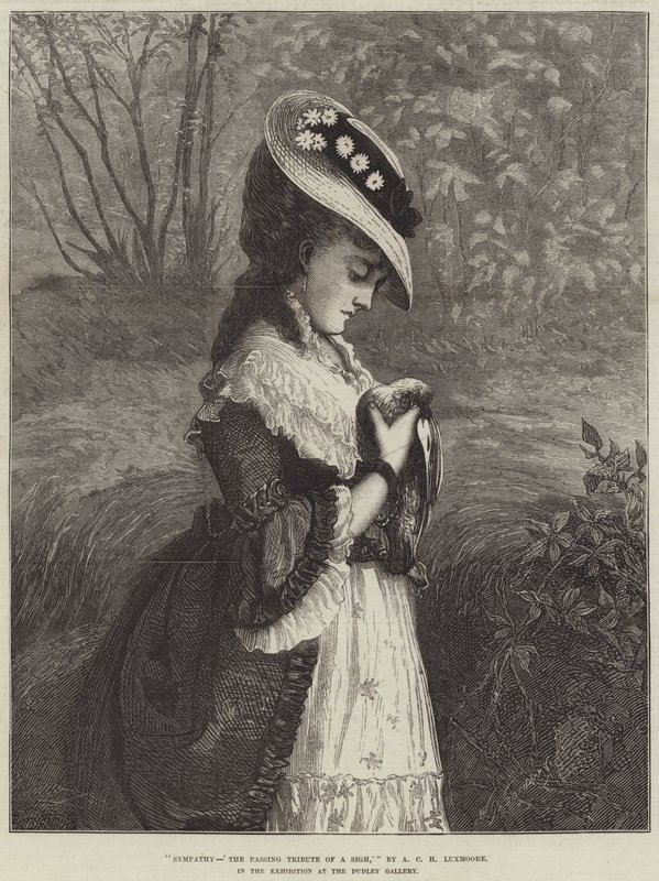 Sympathy, "The Passing Tribute of a Sigh" av Arthur C. H. Luxmoore