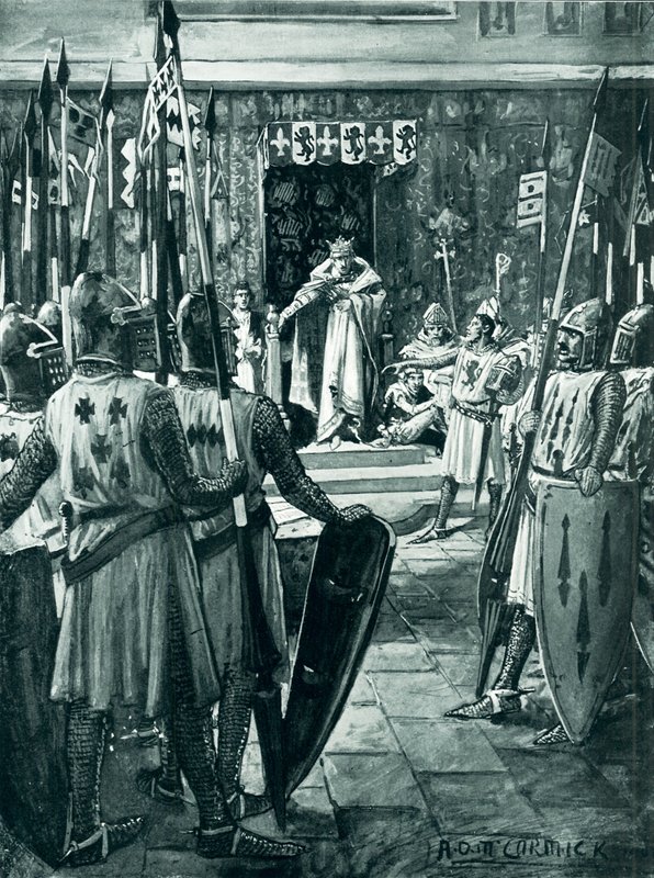 Henrik III och baronerna av Arthur David McCormick