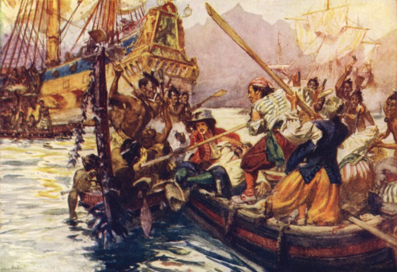 Kampen i Massacre Bay av Arthur David McCormick