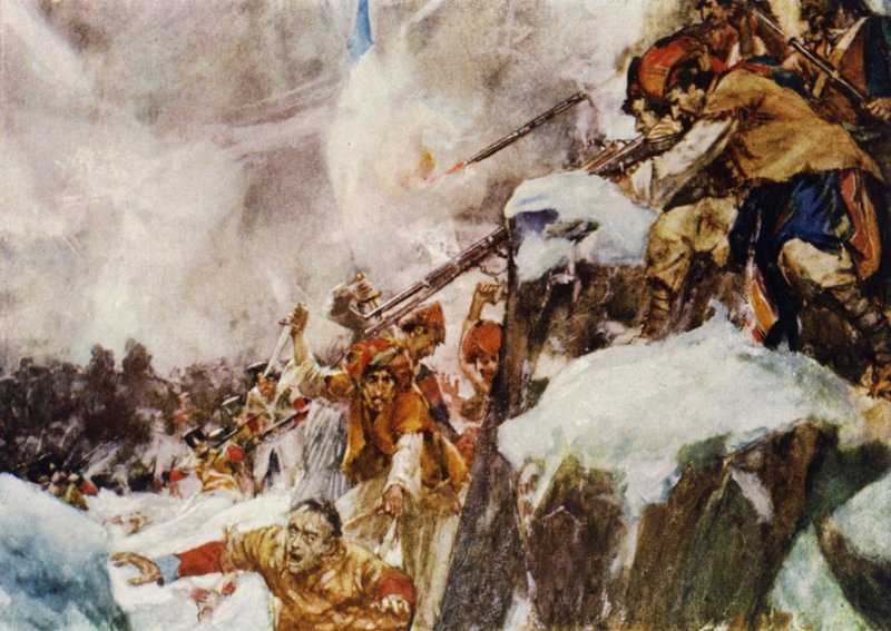 Reträtten från Afghanistan, 1842 av Arthur David McCormick
