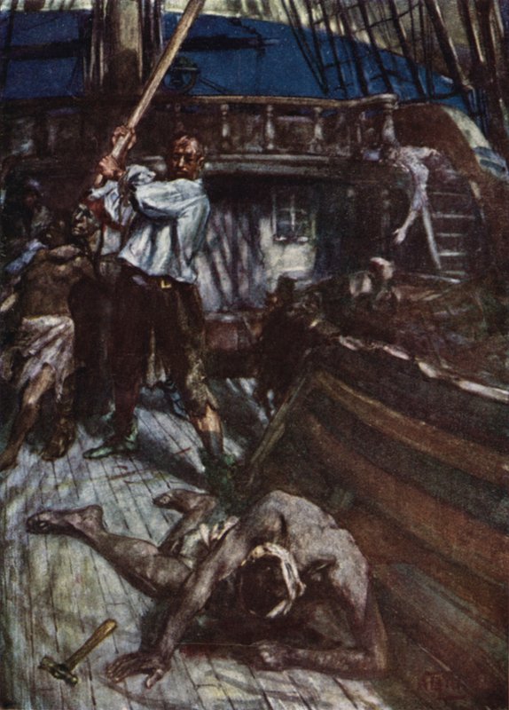 Tomba fälld av slavarkaptenen av Arthur David McCormick
