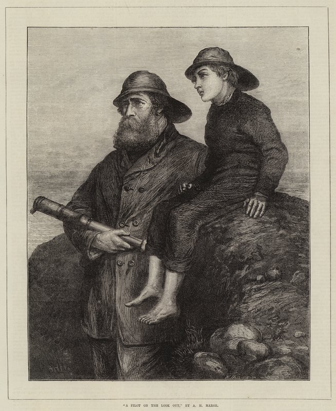 En pilot på utkik av Arthur Hardwick Marsh