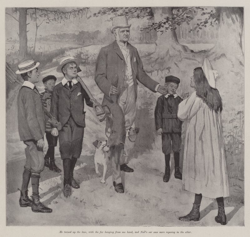 Jakten på räven, av E Nesbit av Arthur Herbert Buckland