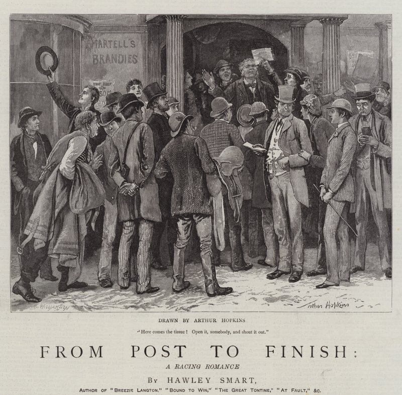 Från post till mål, en racingromantik av Arthur Hopkins