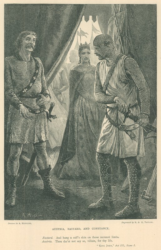 Illustration för King John av Arthur Hopkins