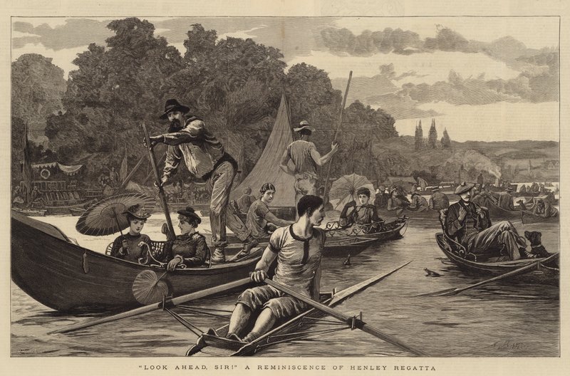 Se framåt, sir! En reminiscens av Henley Regatta av Arthur Hopkins