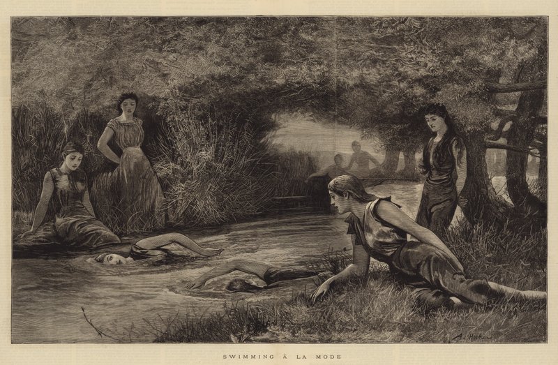 Simning A La Mode av Arthur Hopkins