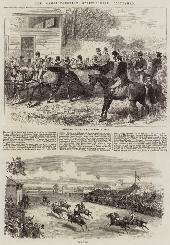 Cambridgeshire Steeplechase, Cottenham av Arthur Hopkins