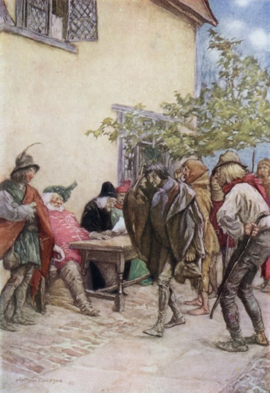 Kung Henrik IV del 2 av Arthur Rackham