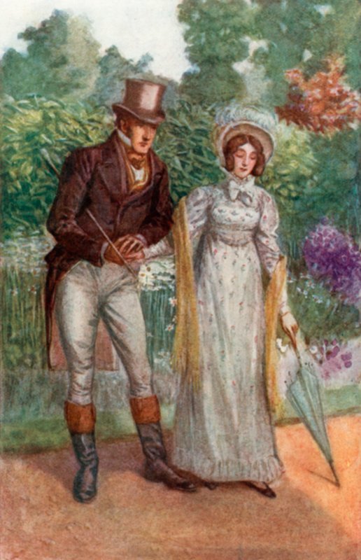 Illustration för Emma av Jane Austen av Arthur Wallis Mills