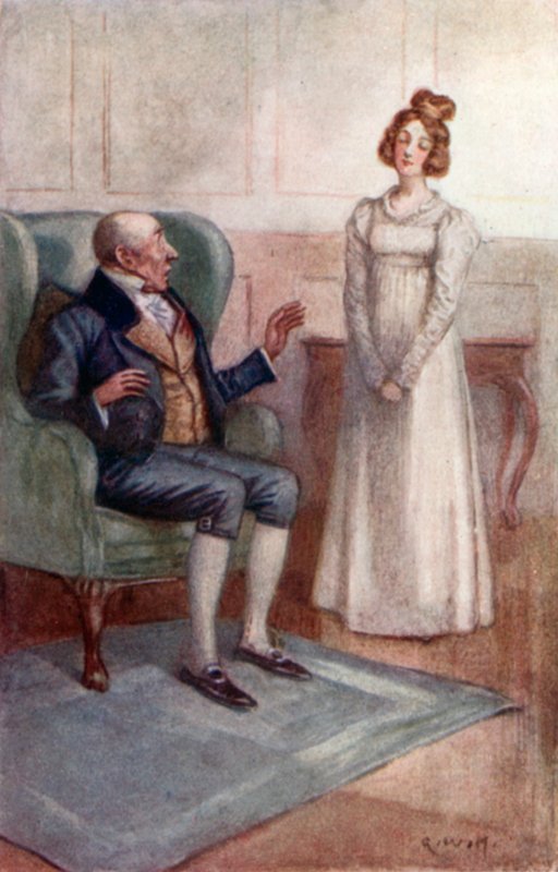 Illustration för Emma av Jane Austen av Arthur Wallis Mills