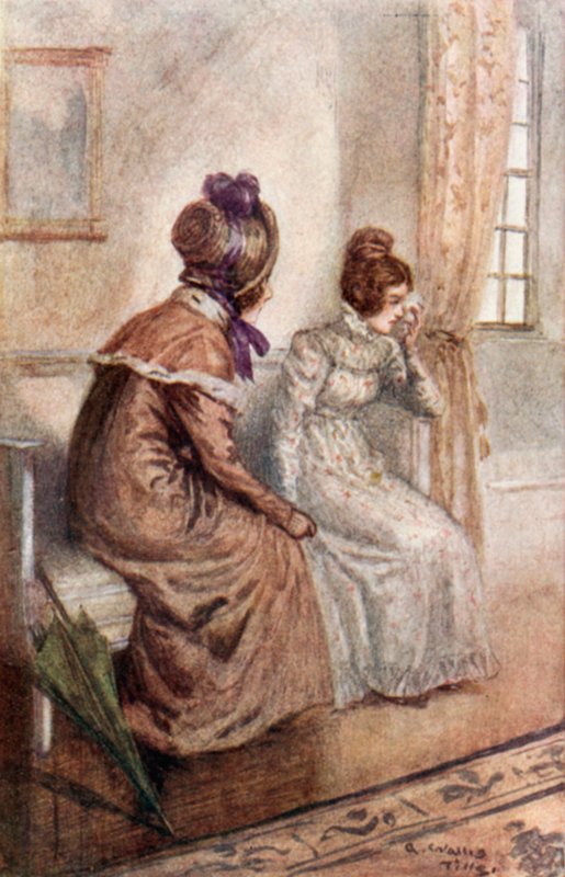 Illustration för Emma av Jane Austen av Arthur Wallis Mills