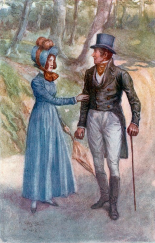 Illustration för Emma av Jane Austen av Arthur Wallis Mills
