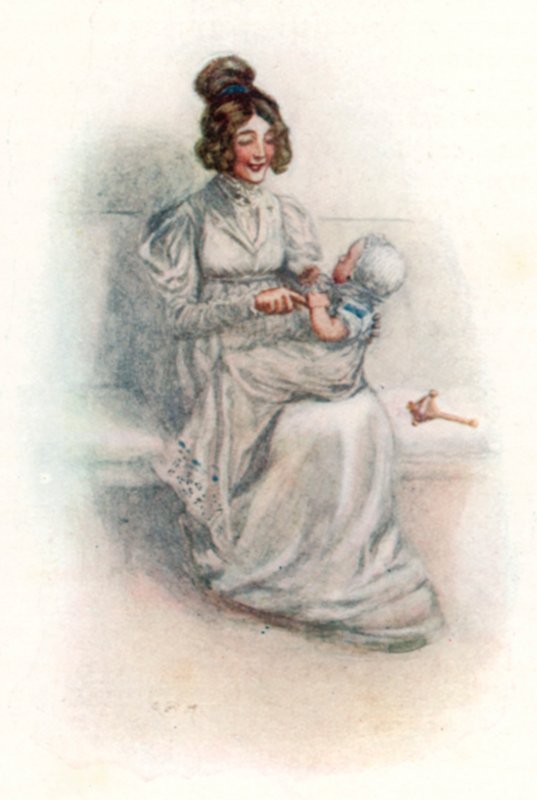 Illustration för Emma av Jane Austen av Arthur Wallis Mills