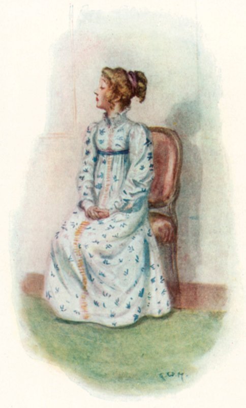 Illustration för Northanger Abbey av Jane Austen av Arthur Wallis Mills
