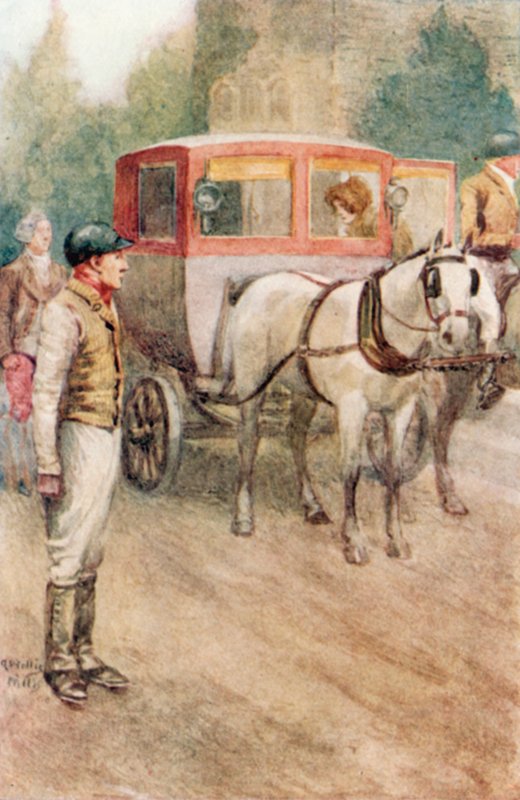 Illustration för Northanger Abbey av Jane Austen av Arthur Wallis Mills
