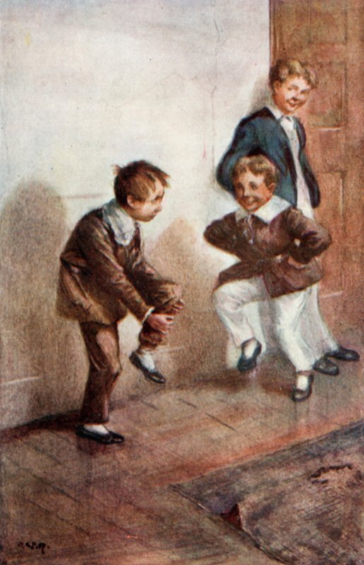 Illustration för Northanger Abbey av Jane Austen av Arthur Wallis Mills