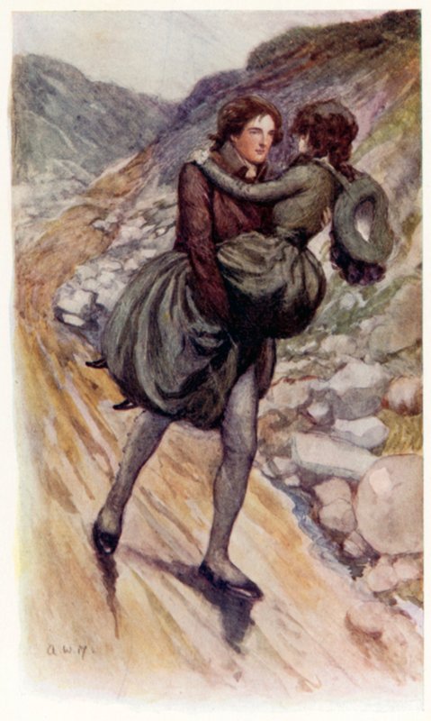 Illustration för Pride and Prejudice av Jane Austen av Arthur Wallis Mills