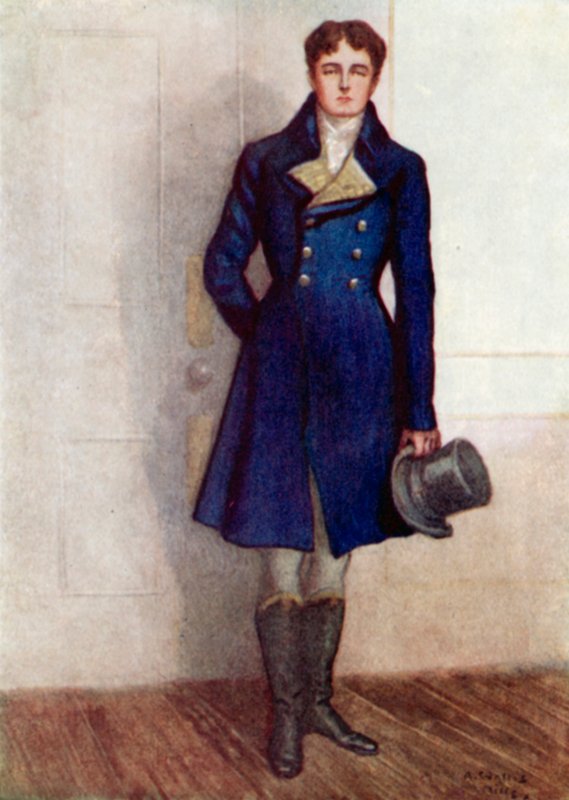 Illustration för Pride and Prejudice av Jane Austen av Arthur Wallis Mills