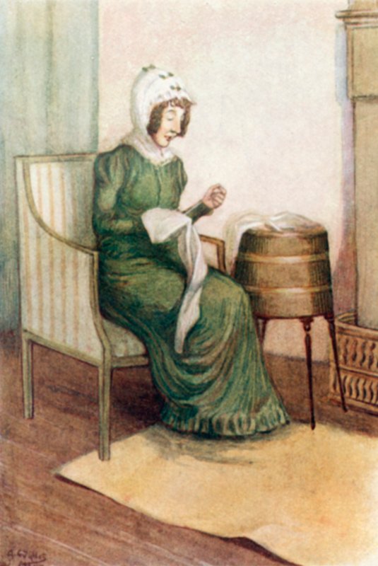 Illustration för Pride and Prejudice av Jane Austen av Arthur Wallis Mills