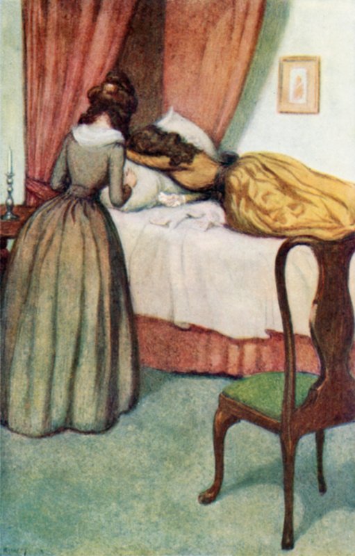 Illustration för förnuft och förnuft av Jane Austen av Arthur Wallis Mills