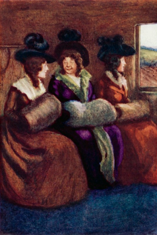 Illustration för förnuft och förnuft av Jane Austen av Arthur Wallis Mills