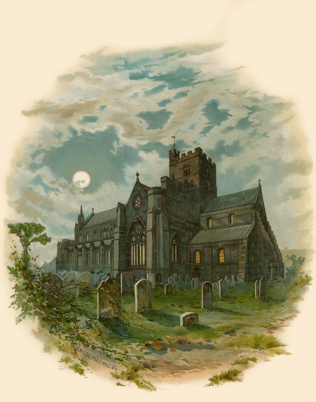 Carlisle Cathedral, North West av Arthur Wilde Parsons
