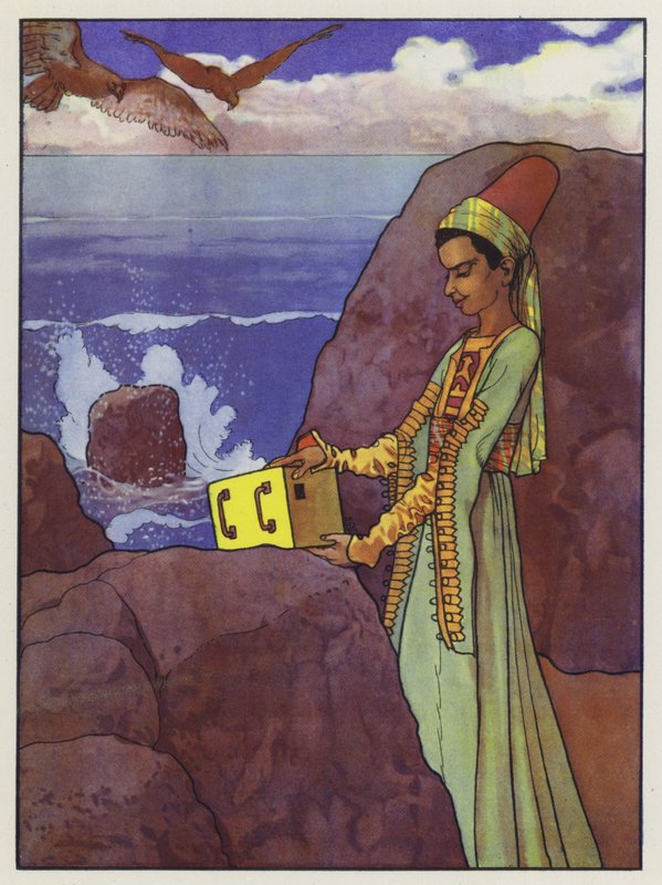 Illustration för Gullivers Travels av Jonathan Swift av Artus Scheiner
