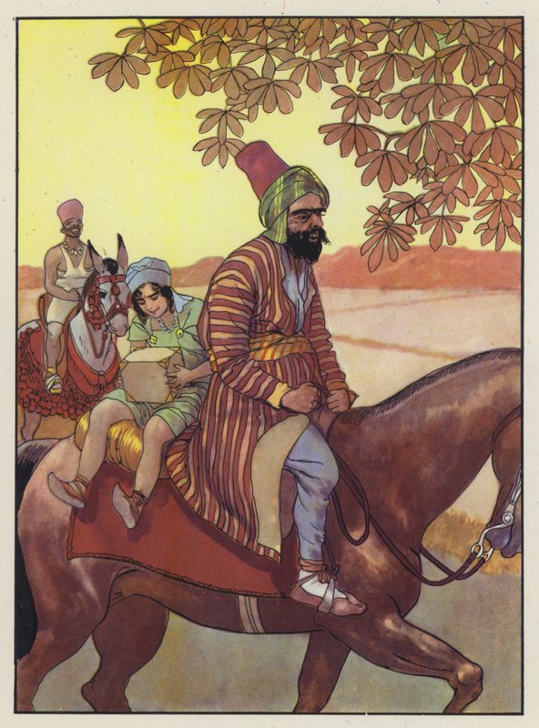 Illustration för Gullivers Travels av Jonathan Swift av Artus Scheiner