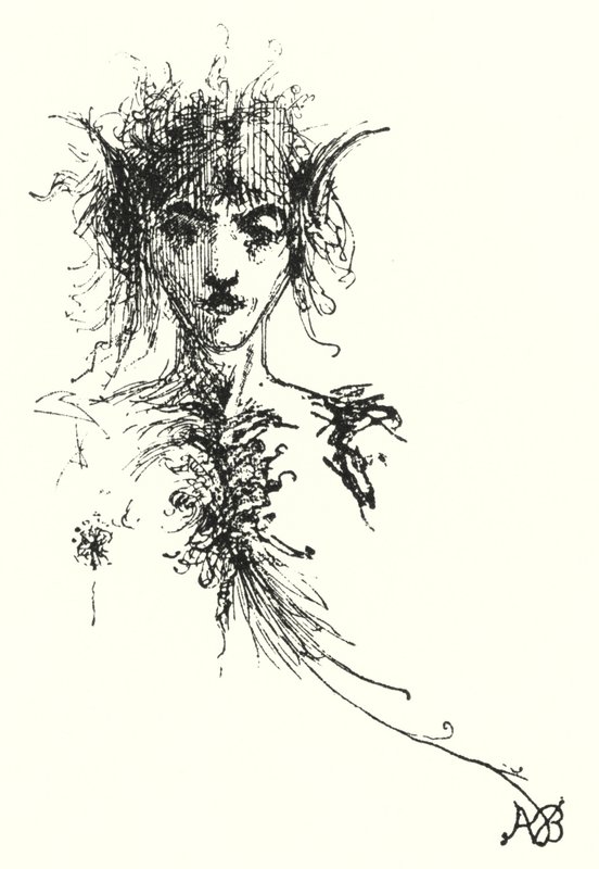 Vinjett av Aubrey Beardsley