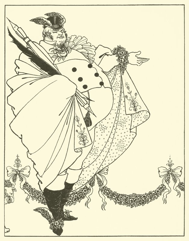 Innehållssida, The Savoy No 1 (litografi) av Aubrey (after) Beardsley
