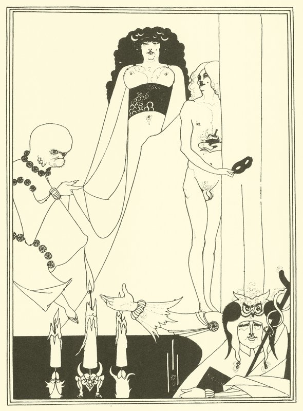 Herodias (litografi) av Aubrey (after) Beardsley