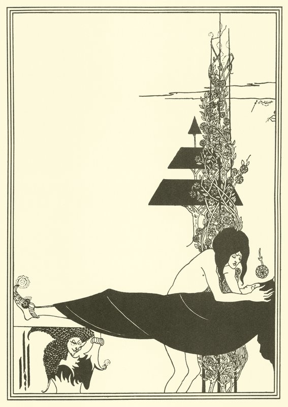 En platonsk klagan av Aubrey Beardsley