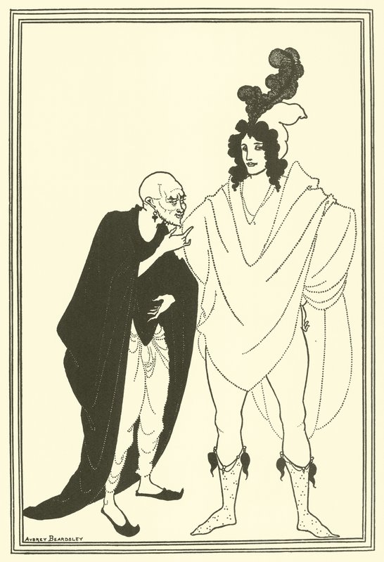 Undersökning av Herald av Aubrey Beardsley