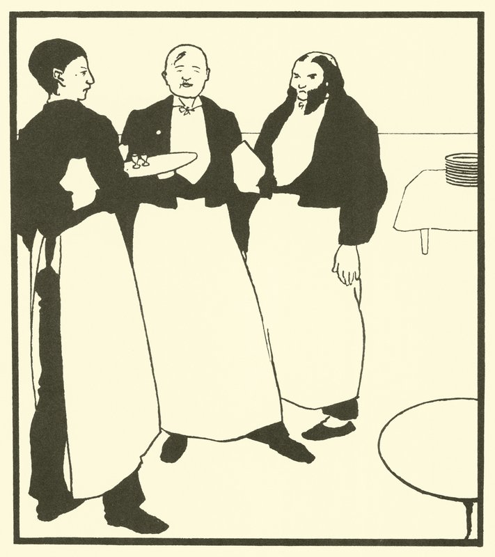 Cafe Boys av Aubrey Beardsley