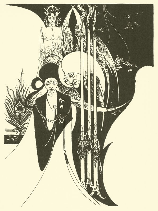Om en neofyt och hur svartkonsten uppenbarades för honom av A Somuel av Aubrey Beardsley