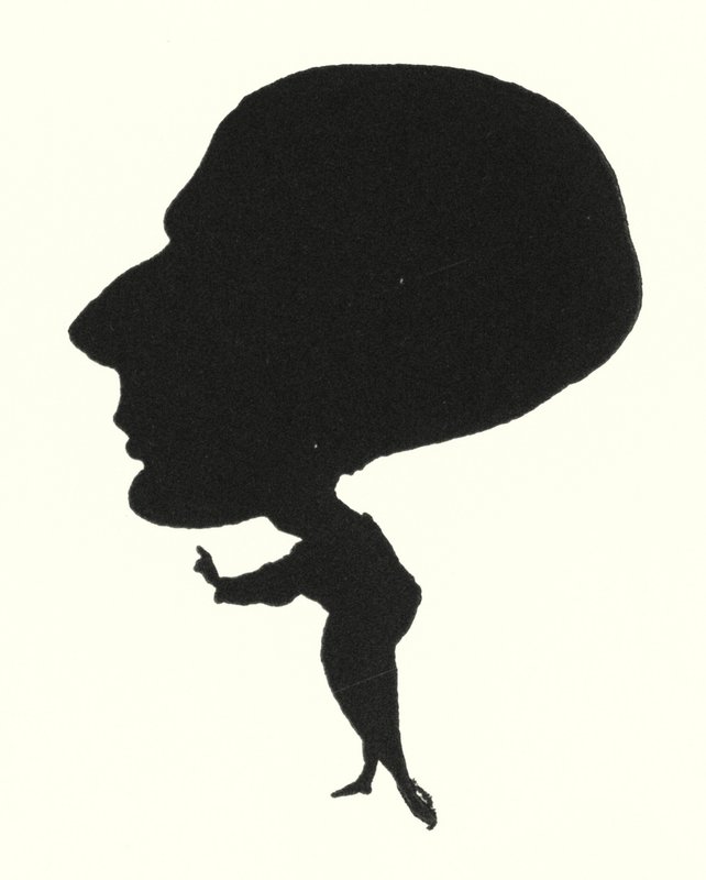 Siluett av Aubrey Beardsley av Aubrey Beardsley