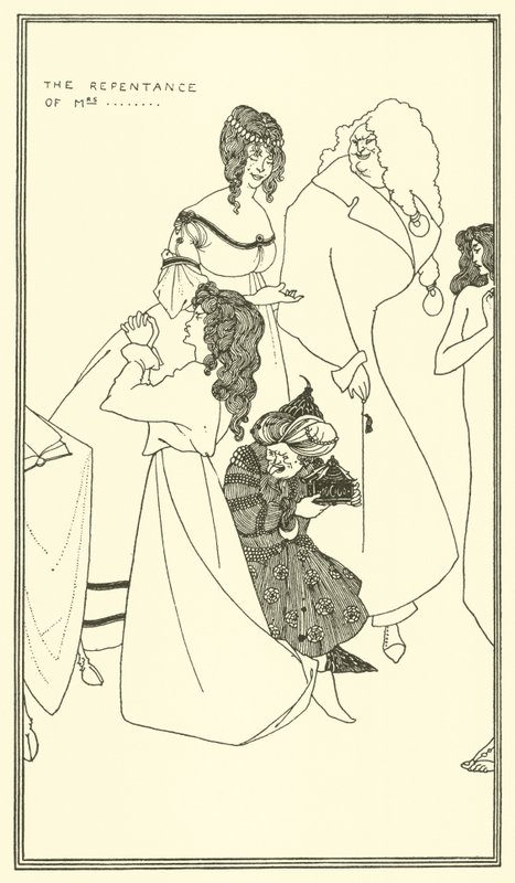 Omvändelsen av... av Aubrey Beardsley